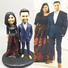 Custom Handmade 3D art Doll, Personalized Wedding Figurine For Couples, Anniversary Gifts Parents