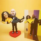 Custom Handmade 3D art Doll, Personalized Wedding Figurine For Couples, Anniversary Gifts Parents