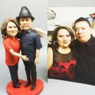 Custom Handmade 3D art Doll, Personalized Wedding Figurine For Couples, Anniversary Gifts Parents