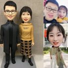 Custom Handmade 3D art Doll, Personalized Wedding Figurine For Couples, Anniversary Gifts Parents