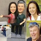 Custom Handmade 3D art Doll, Personalized Wedding Figurine For Couples, Anniversary Gifts Parents