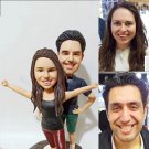 Custom Handmade 3D art Doll, Personalized Wedding Figurine For Couples, Anniversary Gifts Parents