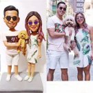 Custom Handmade 3D art Doll, Personalized Wedding Figurine For Couples, Anniversary Gifts Parents