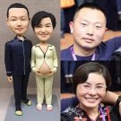 Custom Handmade 3D art Doll, Personalized Wedding Figurine For Couples, Anniversary Gifts Parents