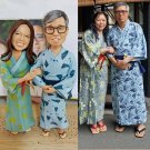 Custom Handmade 3D art Doll, Personalized Wedding Figurine For Couples, Anniversary Gifts Parents