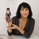 Custom Handmade 3D art Doll, Personalized Birthday Figurine For Mom, Anniversary Gifts For Wife