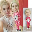 Custom Handmade 3D art Doll, Personalized Birthday Figurine For Mom, Anniversary Gifts For Wife