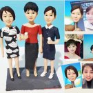 Custom Handmade 3D art Doll, Personalized Birthday Figurine For Mom, Anniversary Gifts For Wife