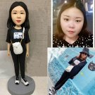 Custom Handmade 3D art Doll, Personalized Birthday Figurine For Mom, Anniversary Gifts For Wife