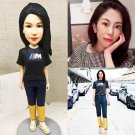 Custom Handmade 3D art Doll, Personalized Birthday Figurine For Mom, Anniversary Gifts For Wife