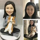 Custom Handmade 3D art Doll, Personalized Birthday Figurine For Mom, Anniversary Gifts For Wife