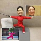 Custom Handmade 3D art Doll, Personalized Birthday Figurine For Mom, Anniversary Gifts For Wife