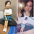 Custom Handmade 3D art Doll, Personalized Birthday Figurine For Mom, Anniversary Gifts For Wife