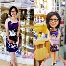 Custom Handmade 3D art Doll, Personalized Birthday Figurine For Mom, Anniversary Gifts For Wife