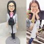 Custom Handmade 3D art Doll, Personalized Birthday Figurine For Mom, Anniversary Gifts For Wife