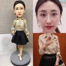 Custom Handmade 3D art Doll, Personalized Birthday Figurine For Mom, Anniversary Gifts For Wife
