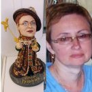 Custom Handmade 3D art Doll, Personalized Birthday Figurine For Mom, Anniversary Gifts For Wife