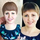 Custom Handmade 3D art Doll, Personalized Birthday Figurine For Mom, Anniversary Gifts For Wife