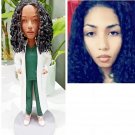 Custom Handmade 3D art Doll, Personalized Birthday Figurine For Mom, Anniversary Gifts For Wife