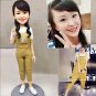 Custom Handmade 3D art Doll, Personalized Birthday Figurine For Mom, Anniversary Gifts For Wife