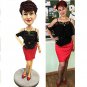 Custom Handmade 3D art Doll, Personalized Birthday Figurine For Mom, Anniversary Gifts For Wife
