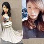Custom Handmade 3D art Doll, Personalized Birthday Figurine For Mom, Anniversary Gifts For Wife