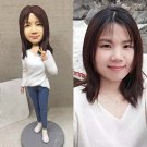 Custom Handmade 3D art Doll, Personalized Birthday Figurine For Mom, Anniversary Gifts For Wife