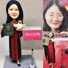 Custom Handmade 3D art Doll, Personalized Birthday Figurine For Mom, Anniversary Gifts For Wife