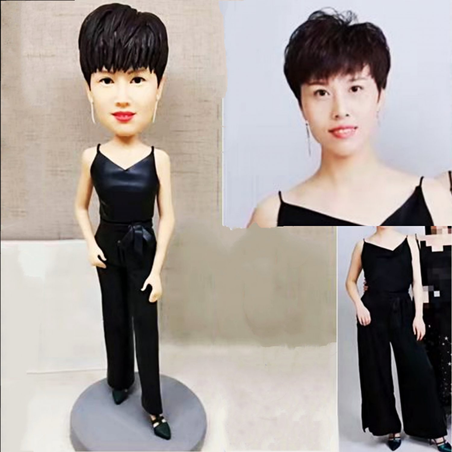 Custom Handmade 3D art Doll, Personalized Birthday Figurine For Mom, Anniversary Gifts For Wife