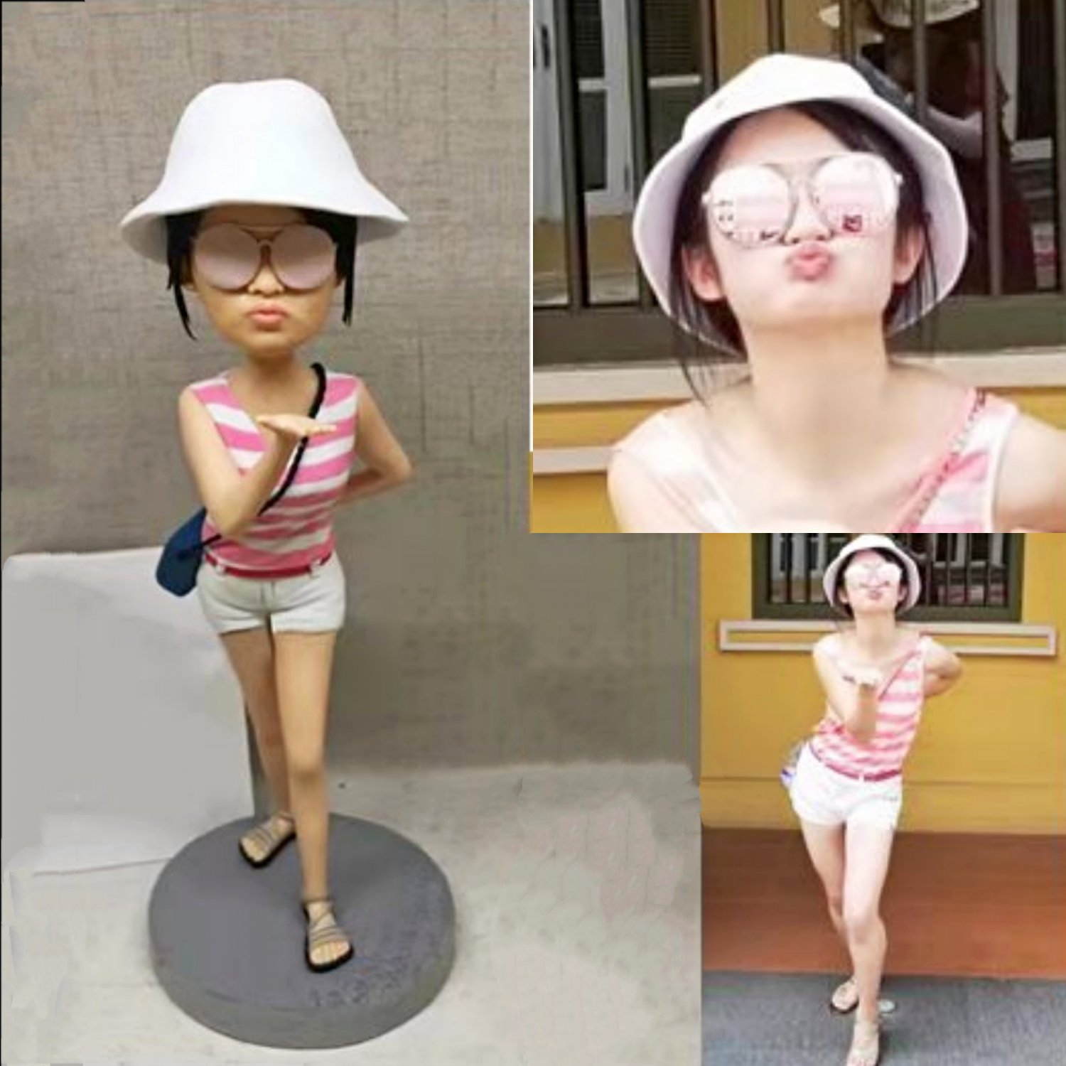 Custom Handmade 3D art Doll, Personalized Birthday Figurine For Mom, Anniversary Gifts For Wife