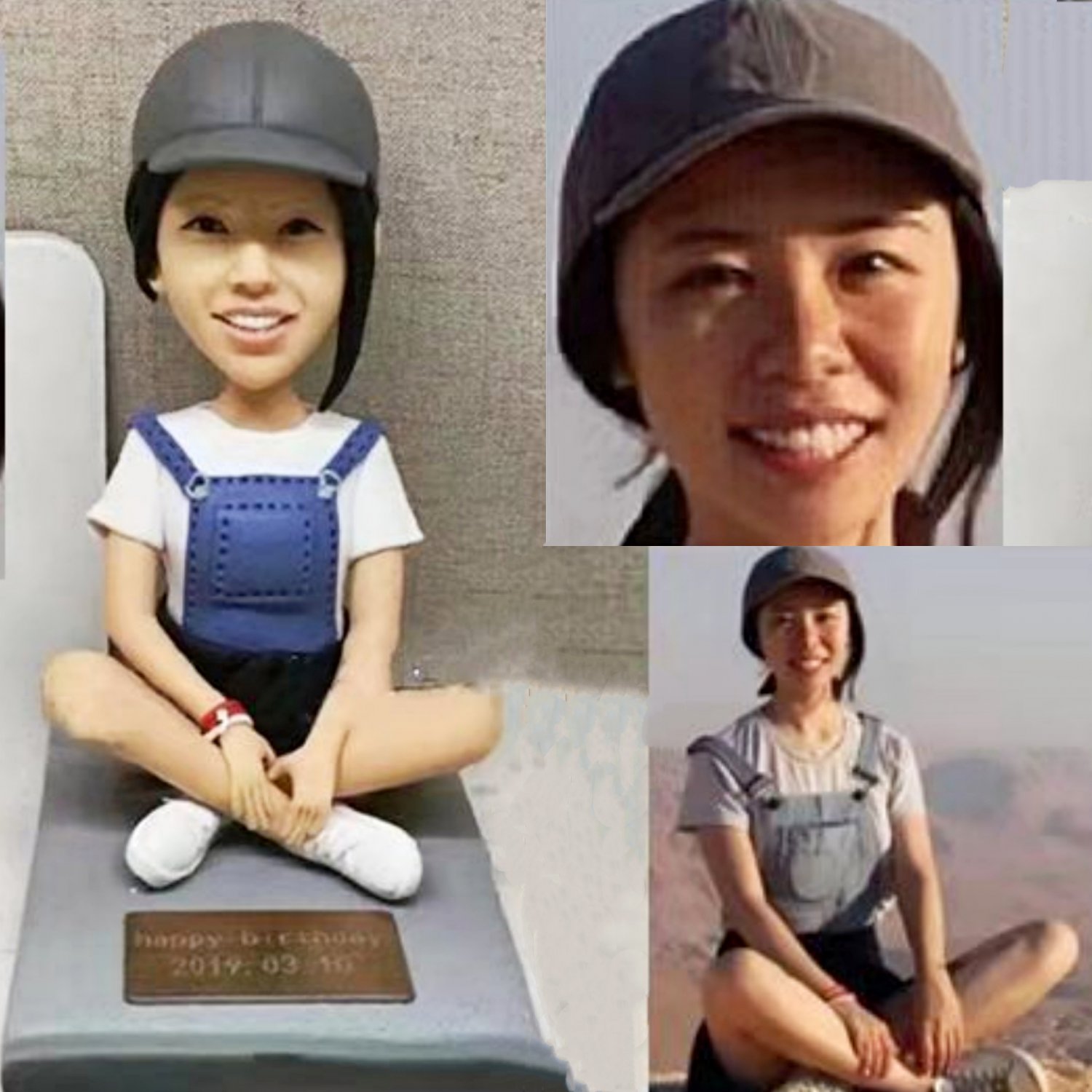 Custom Handmade 3D art Doll, Personalized Birthday Figurine For Mom, Anniversary Gifts For Wife