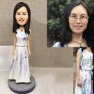Custom Handmade 3D art Doll, Personalized Birthday Figurine For Mom, Anniversary Gifts For Wife