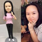Custom Handmade 3D art Doll, Personalized Birthday Figurine For Mom, Anniversary Gifts For Wife