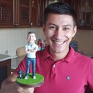 Custom Handmade 3D art Doll, Personalized Birthday Figurine For Dad, Anniversary Gifts For Husband