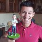Custom Handmade 3D art Doll, Personalized Birthday Figurine For Dad, Anniversary Gifts For Husband