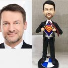 Custom Handmade 3D art Doll, Personalized Birthday Figurine For Dad, Anniversary Gifts For Husband