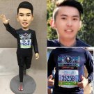 Custom Handmade 3D art Doll, Personalized Birthday Figurine For Dad, Anniversary Gifts For Husband