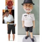 Custom Handmade 3D art Doll, Personalized Birthday Figurine For Dad, Anniversary Gifts For Husband