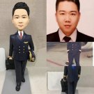 Custom Handmade 3D art Doll, Personalized Birthday Figurine For Dad, Anniversary Gifts For Husband