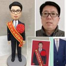 Custom Handmade 3D art Doll, Personalized Birthday Figurine For Dad, Anniversary Gifts For Husband