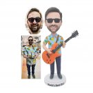 Custom Handmade 3D art Doll, Personalized Birthday Figurine For Dad, Anniversary Gifts For Husband