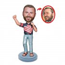 Custom Handmade 3D art Doll, Personalized Birthday Figurine For Dad, Anniversary Gifts For Husband