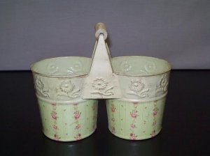 Rose Embossed Plant Pots