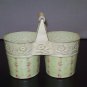 Rose Embossed Plant Pots