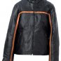 Handsewn Pebble Grain Genuine Leather Ladies Jacket