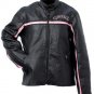 Genuine Leather Ladies Motorcycle Jacket