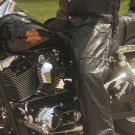 Genuine Buffalo Leather Motorcycle Chaps
