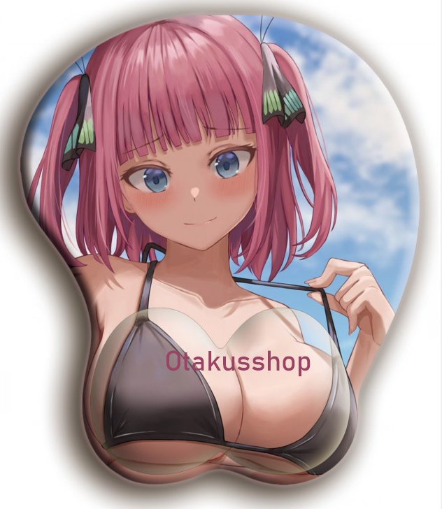 Anime Quintessential Quintuplets Nino Nakano 3d Boob Butt Mousepad