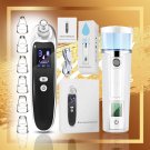 Blackhead Remover Suction Tool + Multifunction Pro Nano Facial Steamer Set