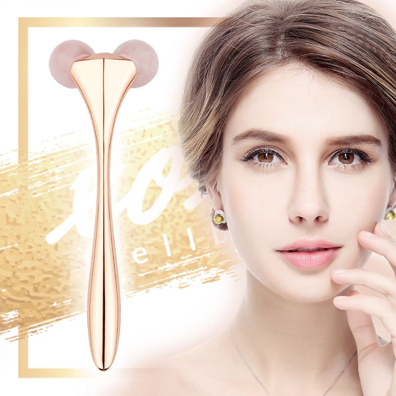 3D Natural Jade Roller Face Massager